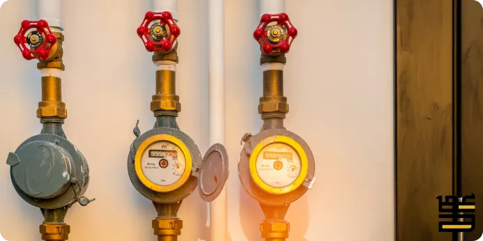 Installation of Endress Hauser magnetic flow meter